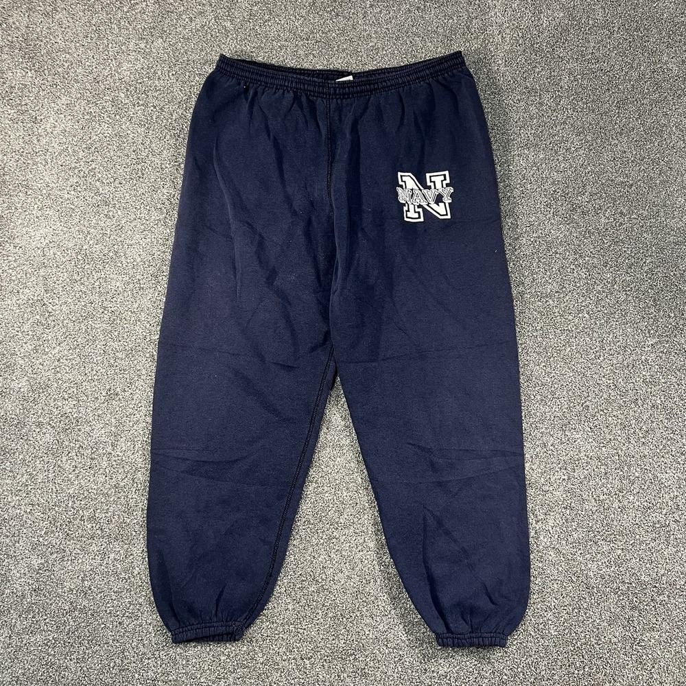 Vintage Soffe US Navy Sweatpants Mens M 34-36 Made USA Military Sweat Pants